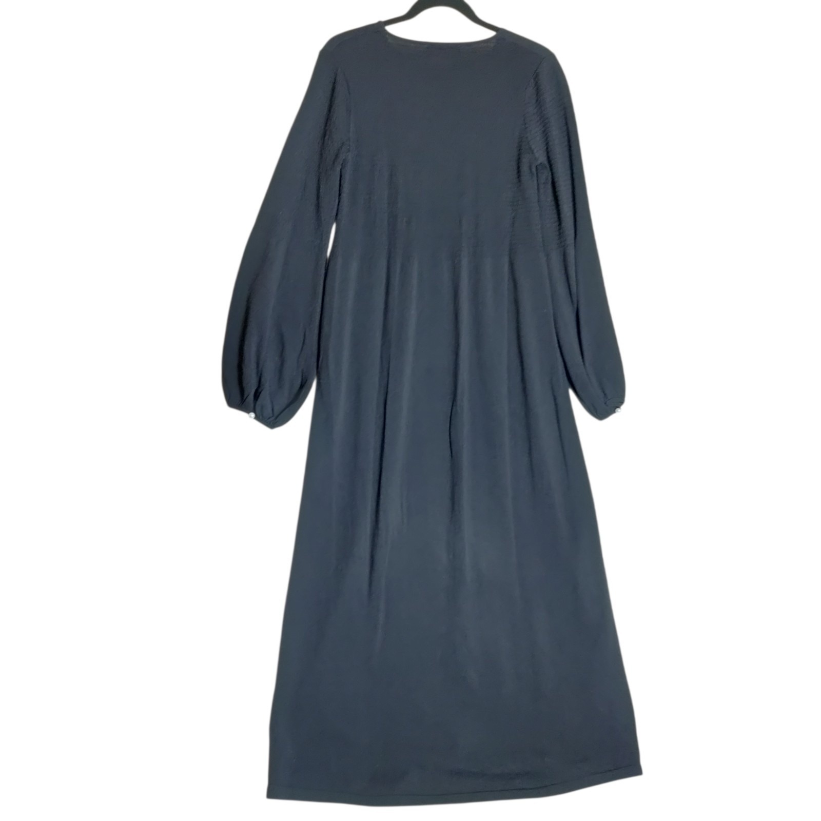 Pomander Place Tuckernuck Black Double Knit Lennox Maxi Dress Medium — image 2 of 7